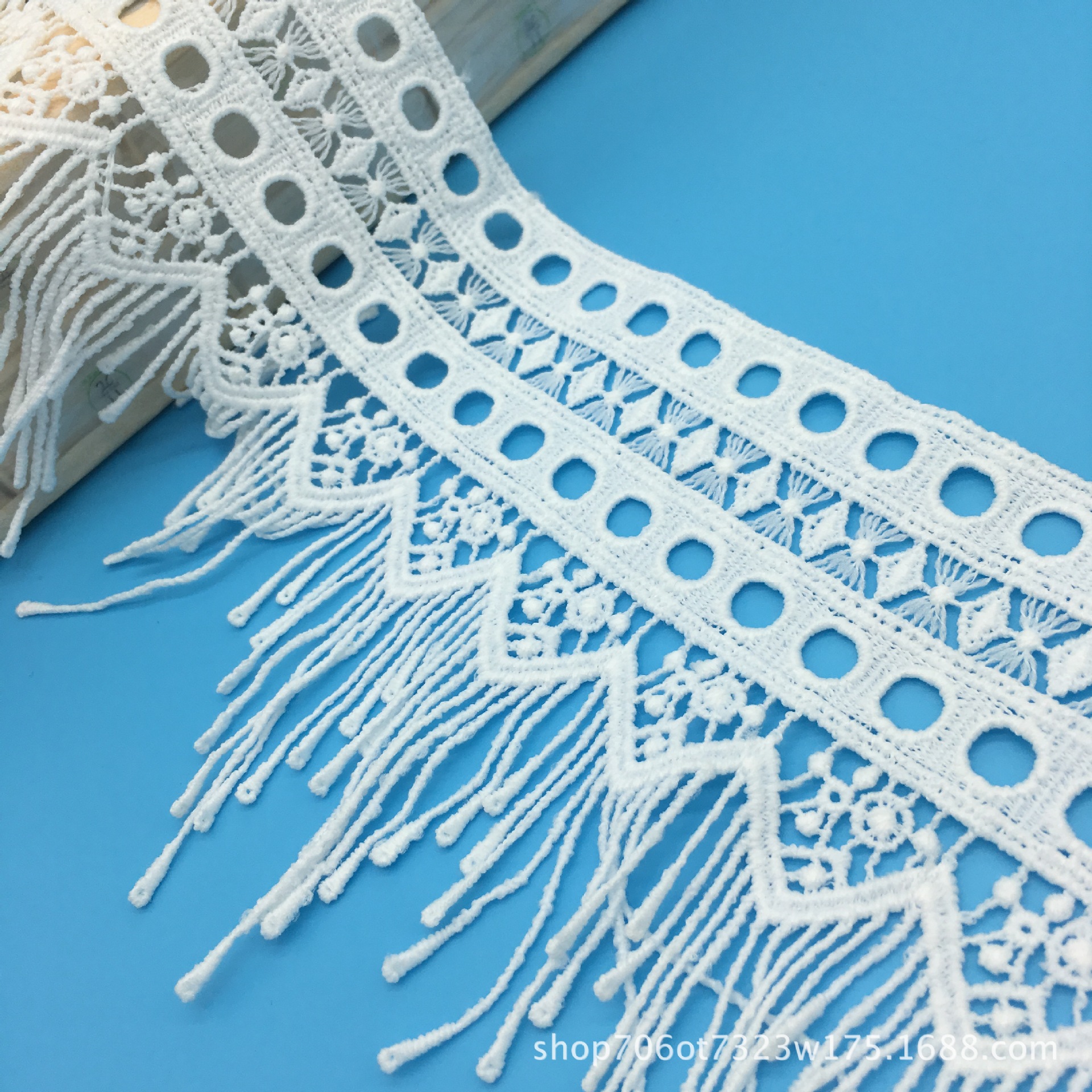 刺绣水溶排须花边  围裙  下摆配饰  婚纱辅料 网红同款