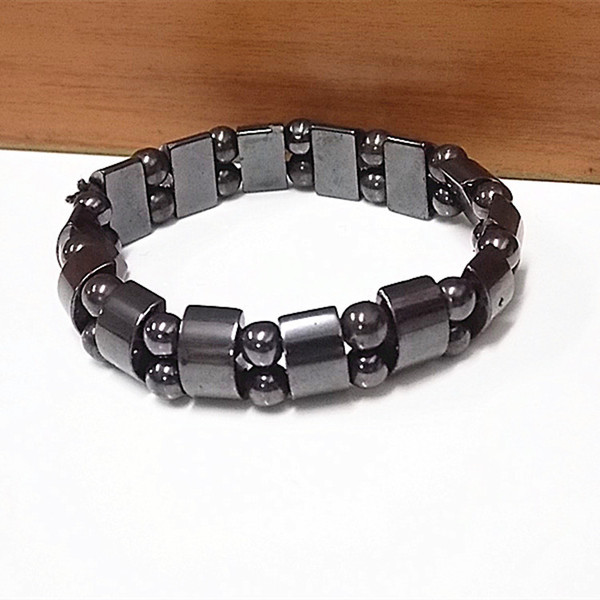 Magnetic bracelet natural stone