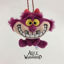 爱丽丝梦游仙境Alice 妙妙猫 紫郡猫 卡通动漫可爱毛绒公仔挂件