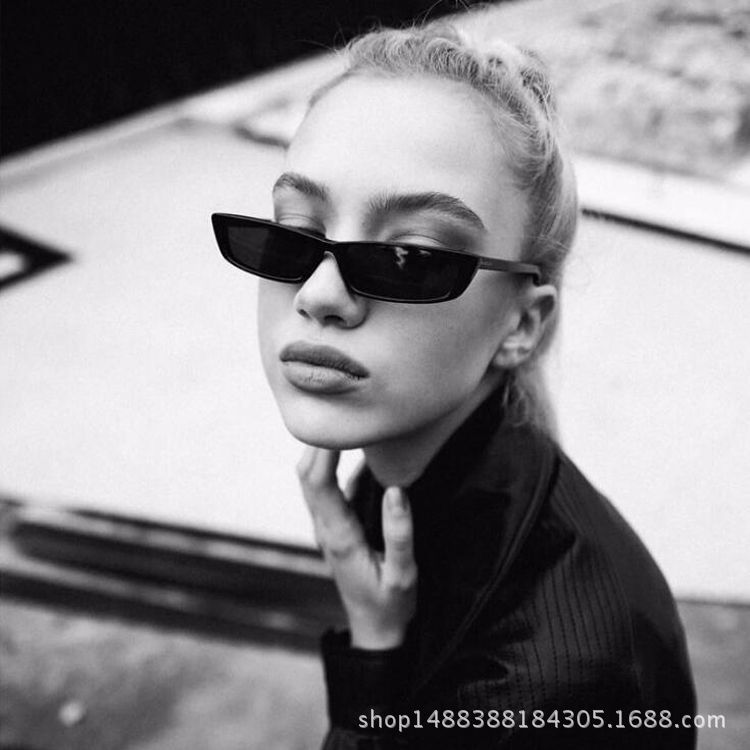 Cross-Border Retro Personalized Women's Sunglasses Trendyy Sunglasses Fengfan Same Style Square Small Frame Sunglasses 15984