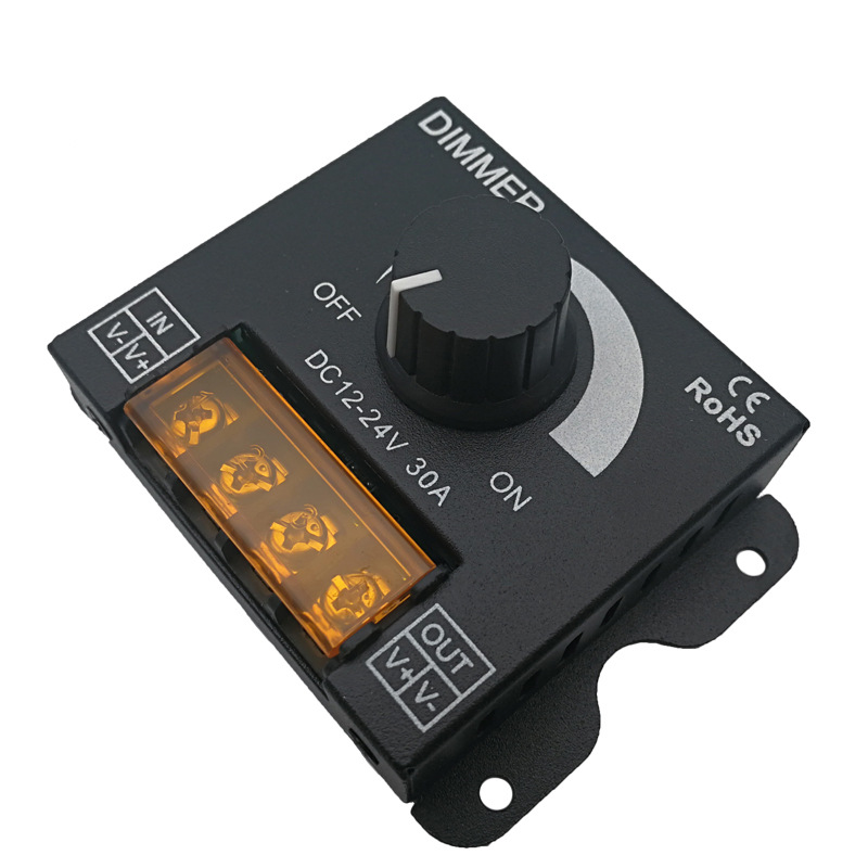 12V inteligente dimmer 5V + LED dimmer RF inalámbrico LED controlador fabricante caja de luz 24 atenuación