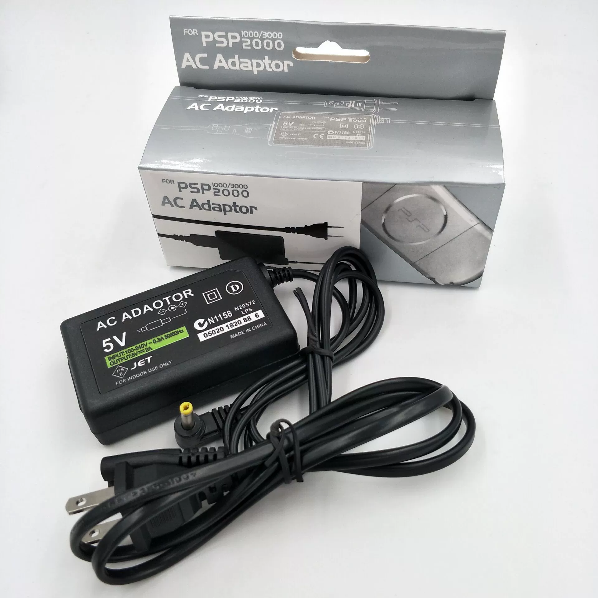 Подходящий источник питания для зарядного устройства PSP, зарядка PSP Fire Cow, зарядка для игрового устройства в европейском и американском стандарте
