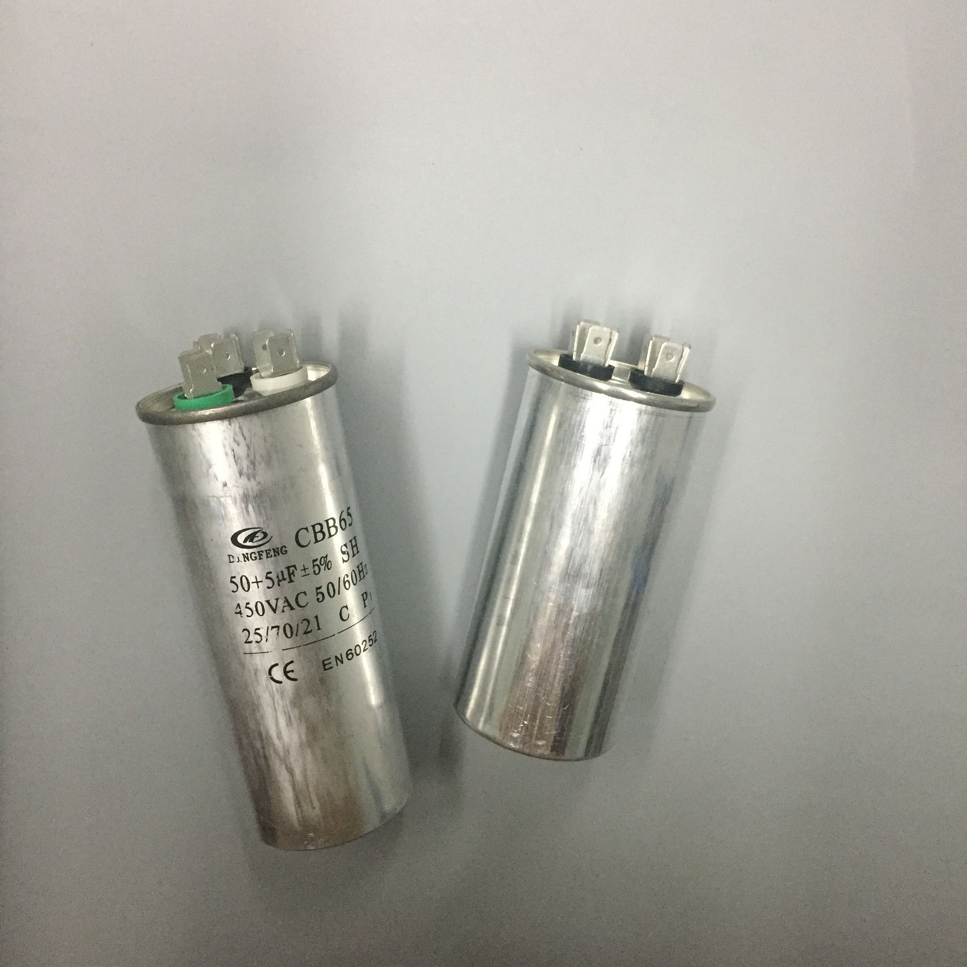 CBB65 air conditioner 35UF compressor start film 450V explosion-proof aluminum shell capacitor