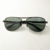 Glossy crystal, fashionable metal glasses solar-powered, sunglasses, wholesale