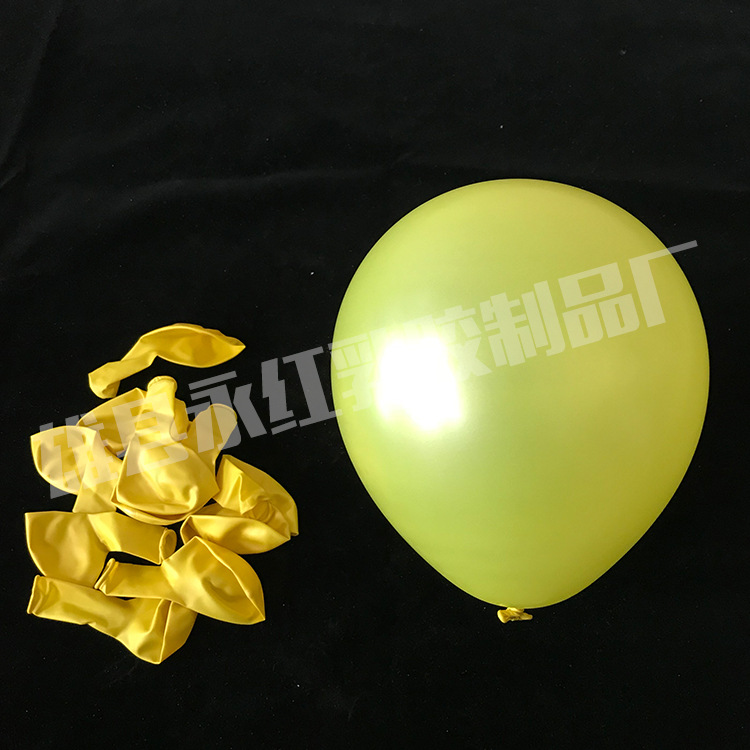 Venta al por mayor 1,5g 10 pulgadas grueso perla globo boda arreglo arco globo redondo publicidad globo impresión