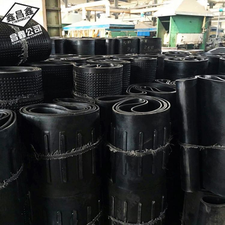 环形输送带尼龙普通橡胶人字运输带帆布皮带输送机传送带