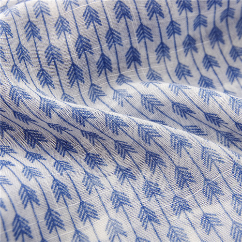 Summer silk scarf women's sunshade scarf creative feather arrow geometric wood beads cotton linen air conditioning sun protection beach towel shawl