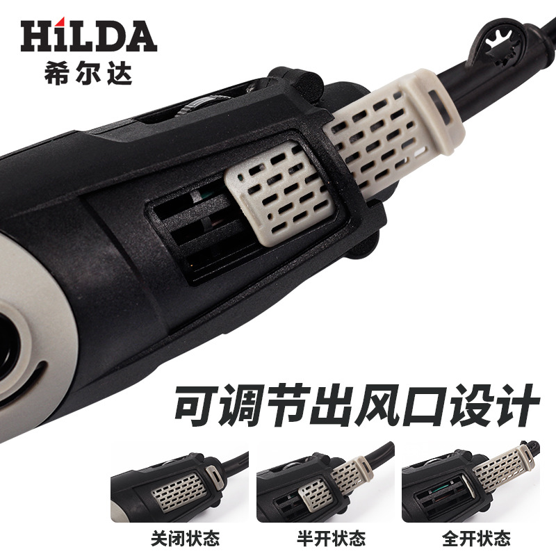 Hilda ventas directas de fábrica herramientas eléctricas de alta potencia HLD-400W de molienda eléctrica herramientas de hardware de molienda eléctrica en stock al por mayor