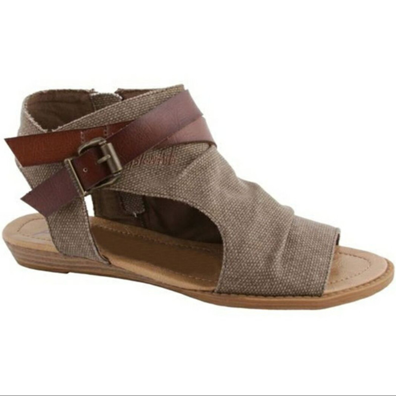 2018Wish New Supply Juti Spring and Summer Export Large Size Women's Roman Sandals Women's Sandals