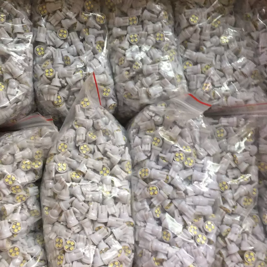 Автомобильный светодиод T10 1210 4SMD, светодиодный индикатор ширины высокой яркости, светильник номерного знака T10 3528 4SMD