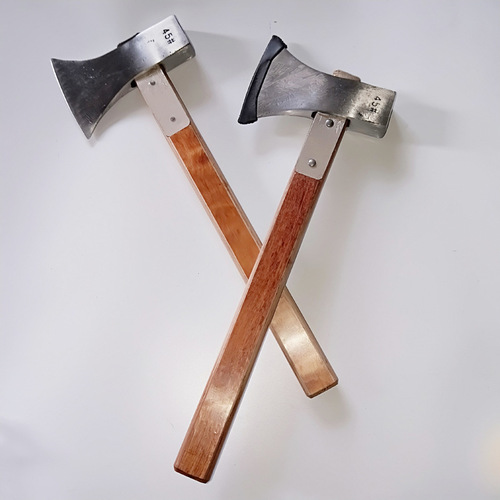 White head reinforced compressed wood ax long handle compressed wood reinforced thrown white ax woodworking logging ax reinforced ax