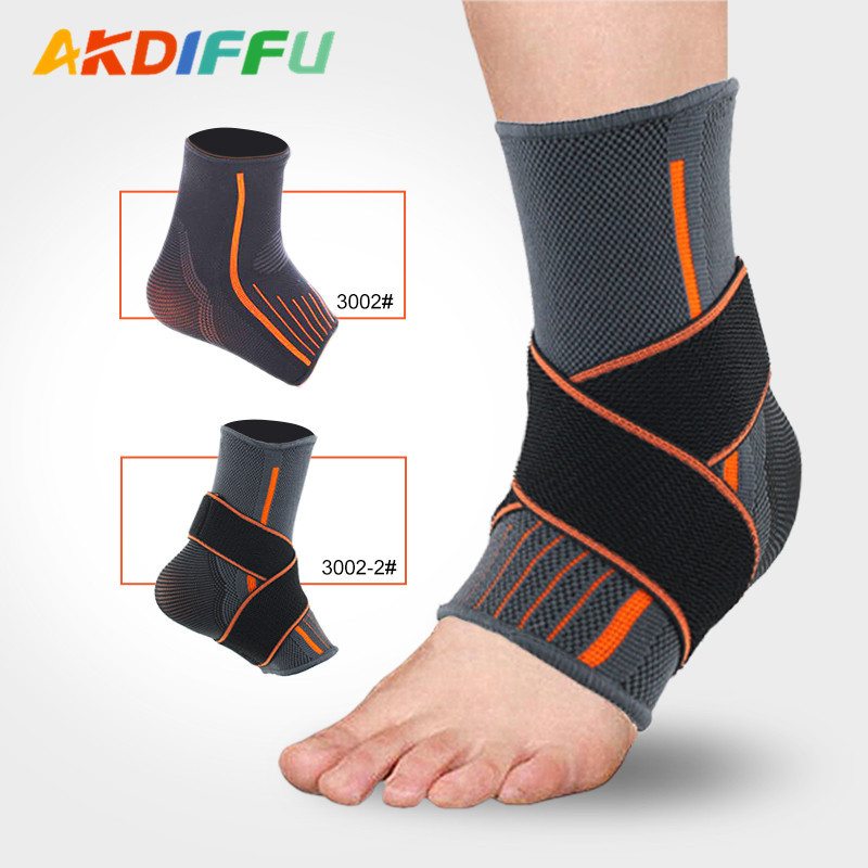 Fábrica al por mayor equipo de protección deportiva protección del pie deportes protección del tobillo correa de presión protección del tobillo cesta del pie Voleibol de punto protección del tobillo