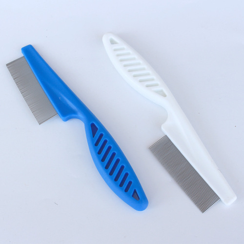 Pet combs for dogs and cats, flea combs, flea combs, fine-tooth combs, pet supplies wholesale