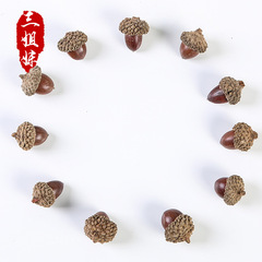 Oak hat, rubber shell, acorn home furnishings, hat, handmade DIY jewelry, handicraft pendant, photography props