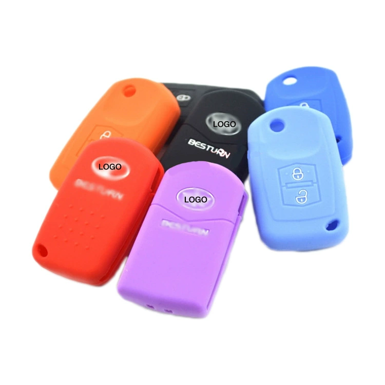 Фабрика Прямой силиконовый чехол для ключей FAW Pentium B50 B70 специальный силиконовый чехол для ключей с пультом дистанционного управления