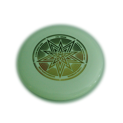 XCOM Ike Frisbee Star Frisbee 175g competition extreme flying saucer parent-child interactive game outdoor sports luminous
