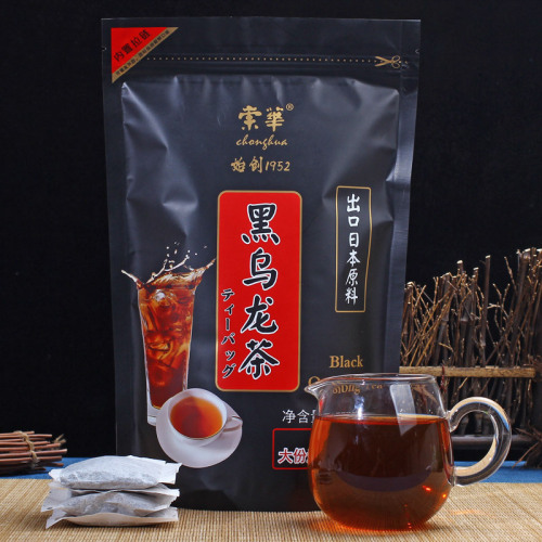 Chonghua black oolong tea bag charcoal-fired oolong ripe tea oil-cut oolong tea oolong tea leaf tea bag cold brew