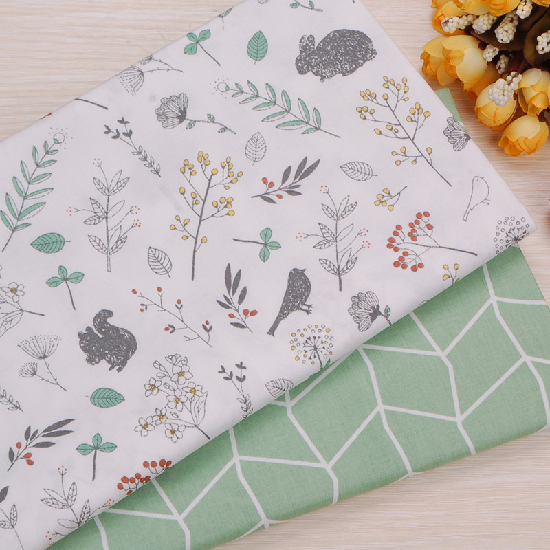 Wholesale cotton twill print cartoon cotton twill fabric cotton fabric 1.6 door width