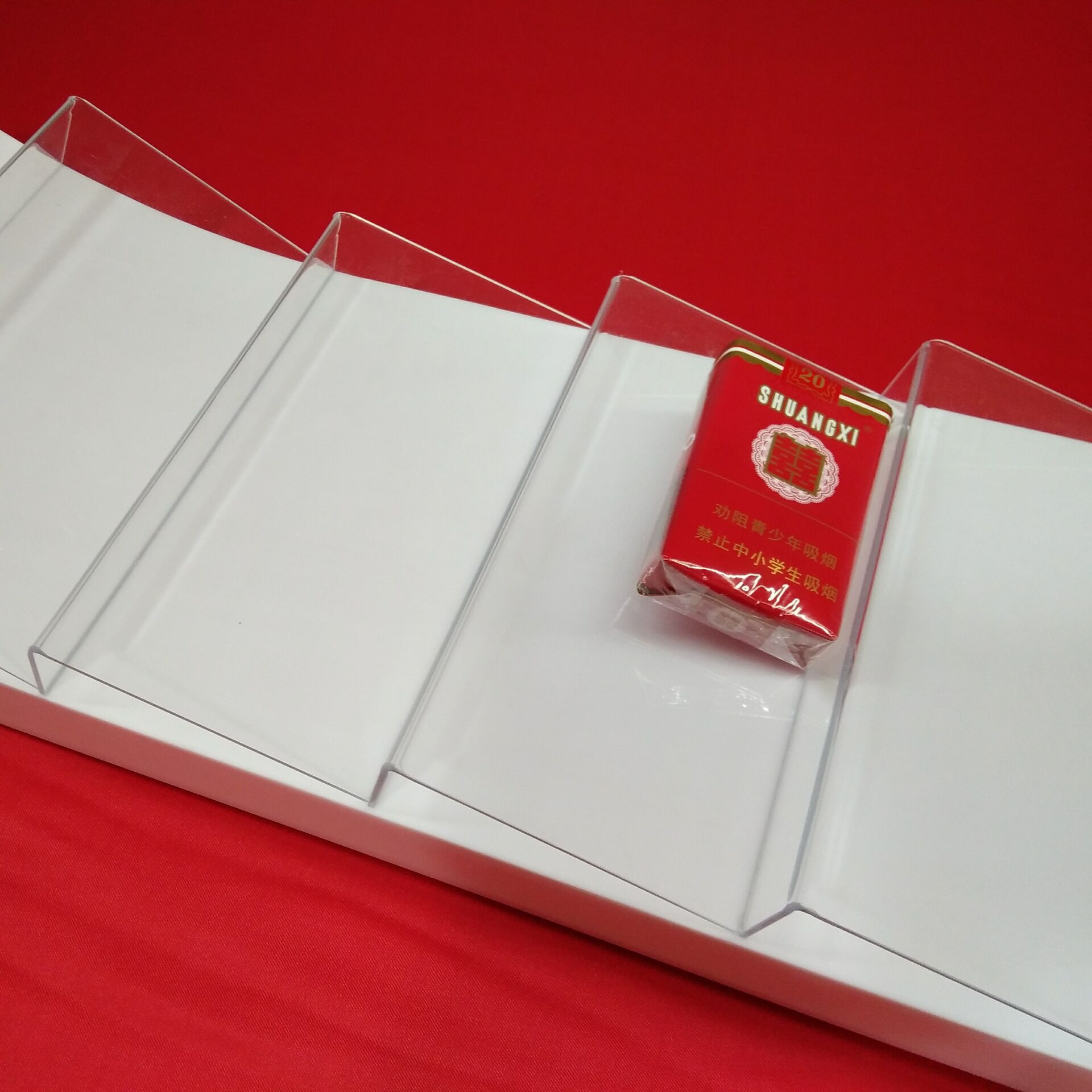 口感不错好日子香烟架有机玻璃香烟盒18年经验亚克力试管展示架