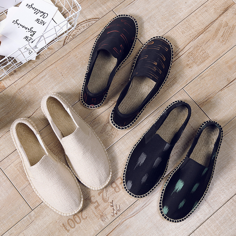 fashionable low breathable cloth espadrilles