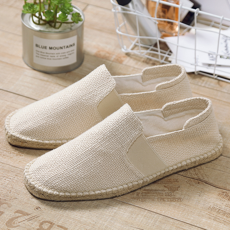 fashionable low breathable cloth espadrilles