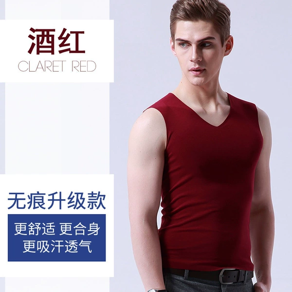 Wide shoulder-wine red