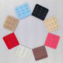 跨境专供女士【赠品批发满包邮3排3扣内衣搭扣三排三扣 5.5cm内衣