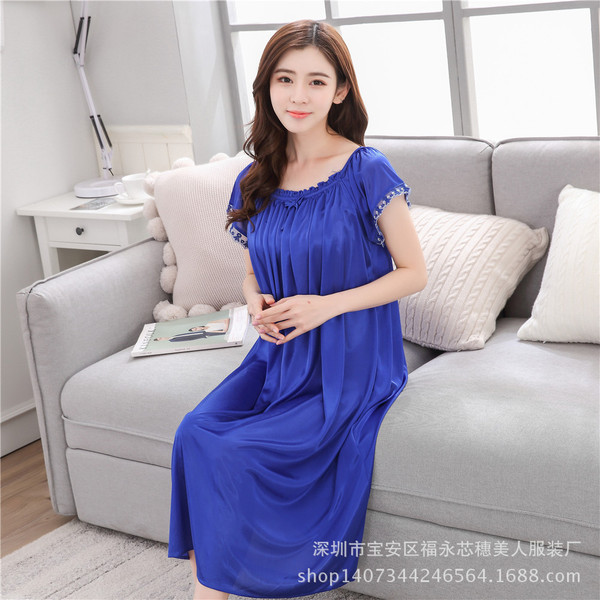 Summer sexy silk pijama