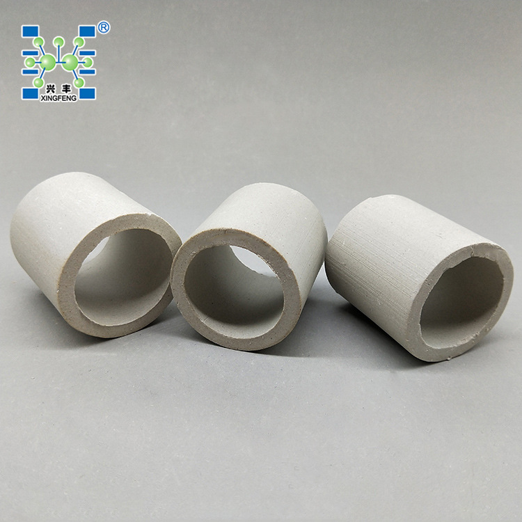 供应50*50mm 陶瓷拉西环 瓷拉西环填料 大量出口，Raschig Ring