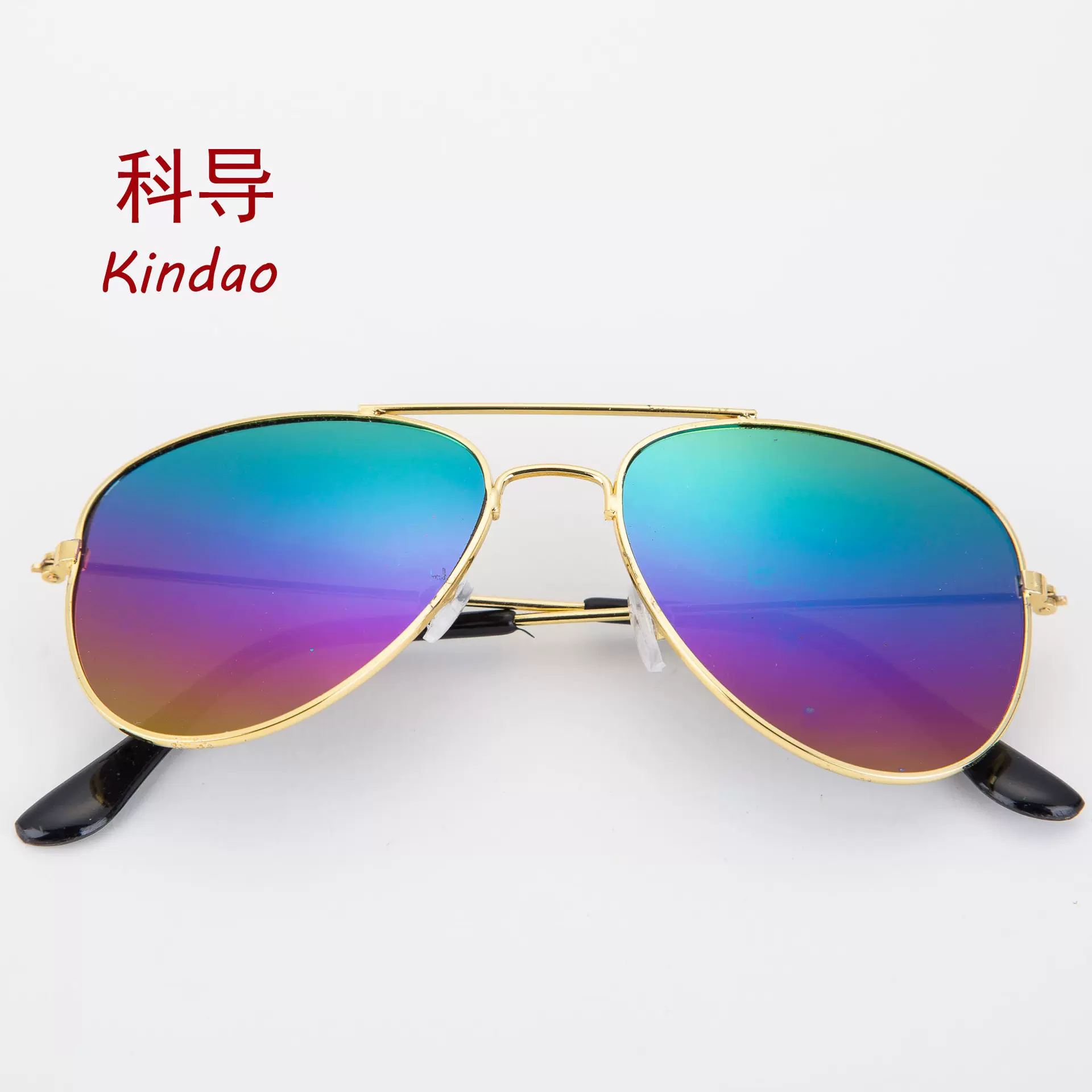 现货3024儿童眼镜 新款潮流金属太阳眼镜 儿童时尚蛤蟆镜墨镜批发