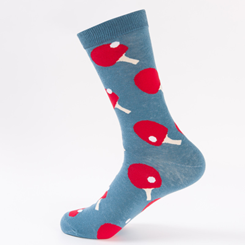 New Autumn Breathable Cotton Personalized Adult Casual Socks Cotton Socks Socks Jacquard High Tube Origin_maomaolike.com