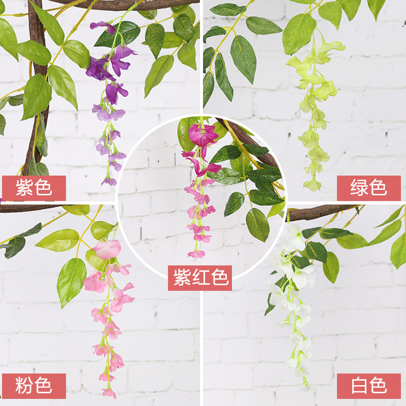 artificial-purple-vine-flower-decorative-vine-branch-hanging-flower-plastic-string-plant-air-conditioner-pipe-cover