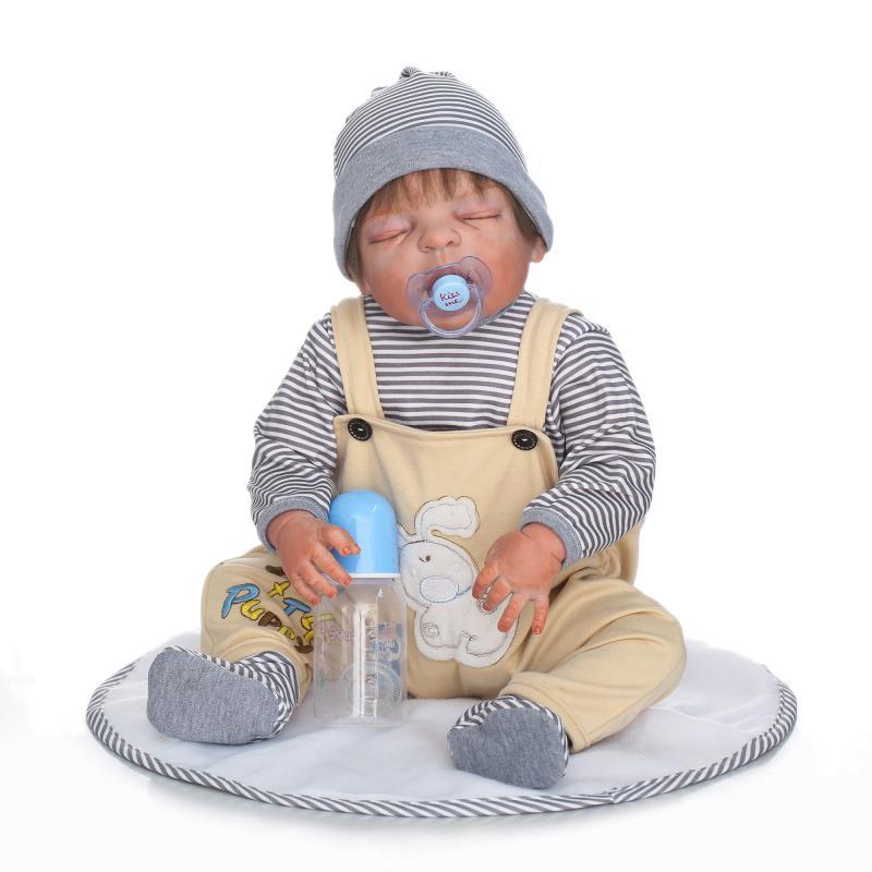 Pegamento completo puede entrar baño de agua simulación muñeca creativa colección hobby regalo jugar casa juguete