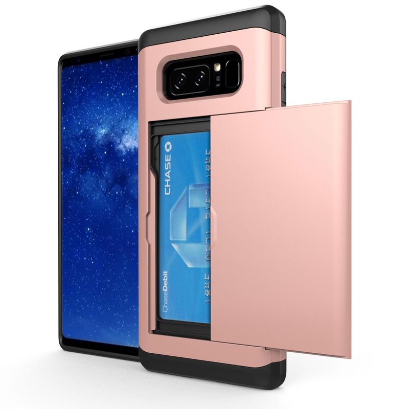 For Samsung S8 phone case s9 SGP slide card 2-in -1 Hard Case note 10 drop-proof protective cover For Samsung S8 phone case s9 SGP slide card 2-in -1 Hard Case note 10 drop-proof protective cover