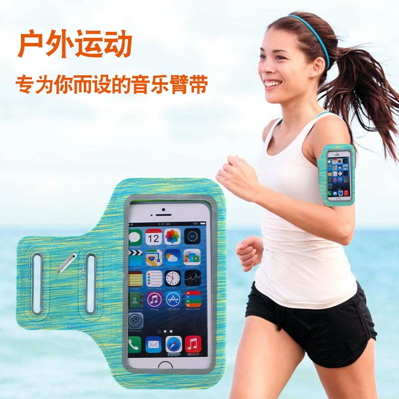 Новый Полный напряжения лайкра мобильный телефон руку ремень сенсорный экран бег мобильный телефон руку сумка Открытый Спорт Внешняя торговля руку ремень
