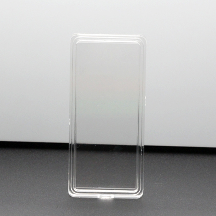 多规格长方形PS全透明高档艺术金条银币收藏收纳塑料展示盒批发