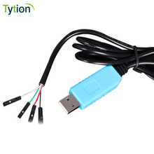 树莓派3B 4B Raspberry pi Rpi USB to TTL转接线 串口下载刷机线