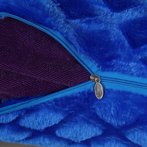 Home Plush Pillow Cover Sofa Bedside Soft Cover Cushion Decoration Model Room Bedroom Solid Color Pillow Wholesale Lumbar Backrest