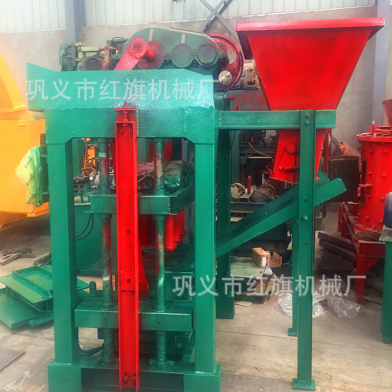 全自动免烧砖机  新型水泥空心制砖机设备 混凝土砌块成型机