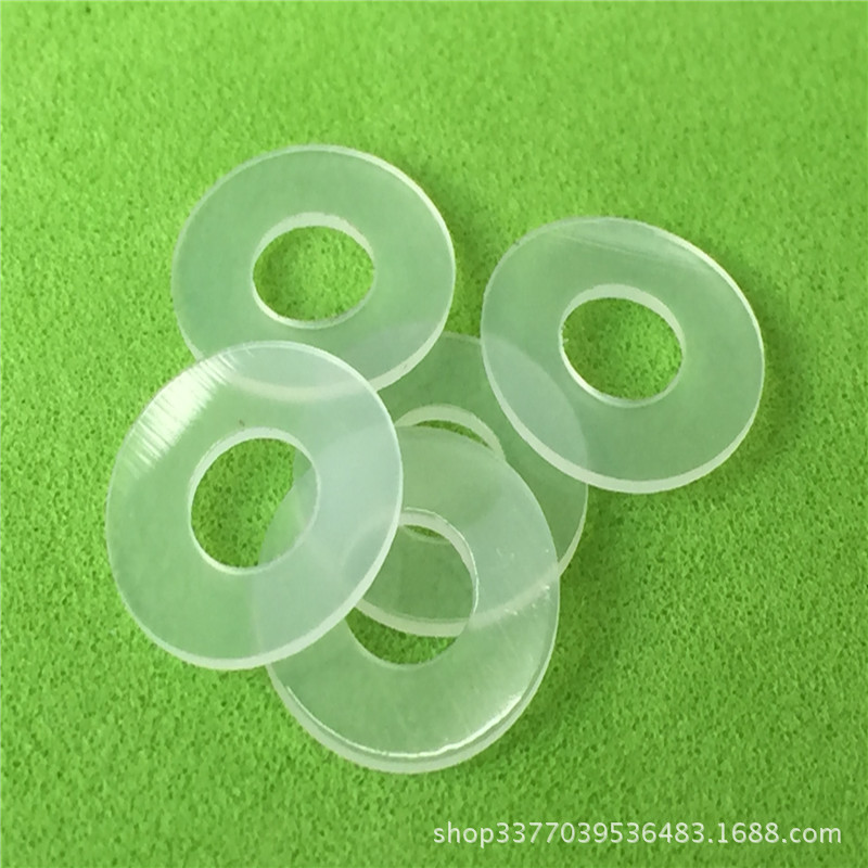 电机耐磨PA尼龙介子 塑胶绝缘平垫圈 POM聚甲醛垫片现货供应