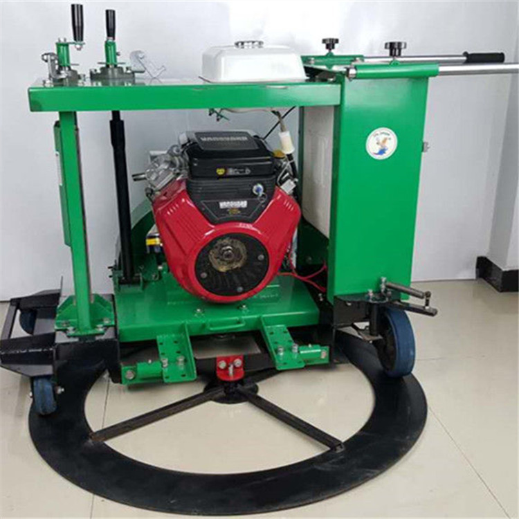 马路面切圆机 手推式沥青井盖切割机 下水道井盖口切圆机