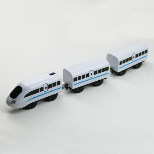Intelligent Magnetic Electric Remote Control Train Compatible with Thomas' Wooden Track Small Train Powered Toy