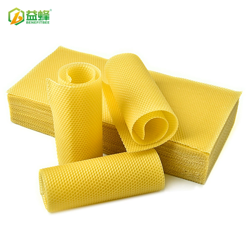 Инструменты для пчеловодства Высококачественная основа для среднего улья Deep House Lufeng Grade A Таблетки из 100% чистого пчелиного воска Высокодоходный воск для улья Основа для пчелиной селезенки
