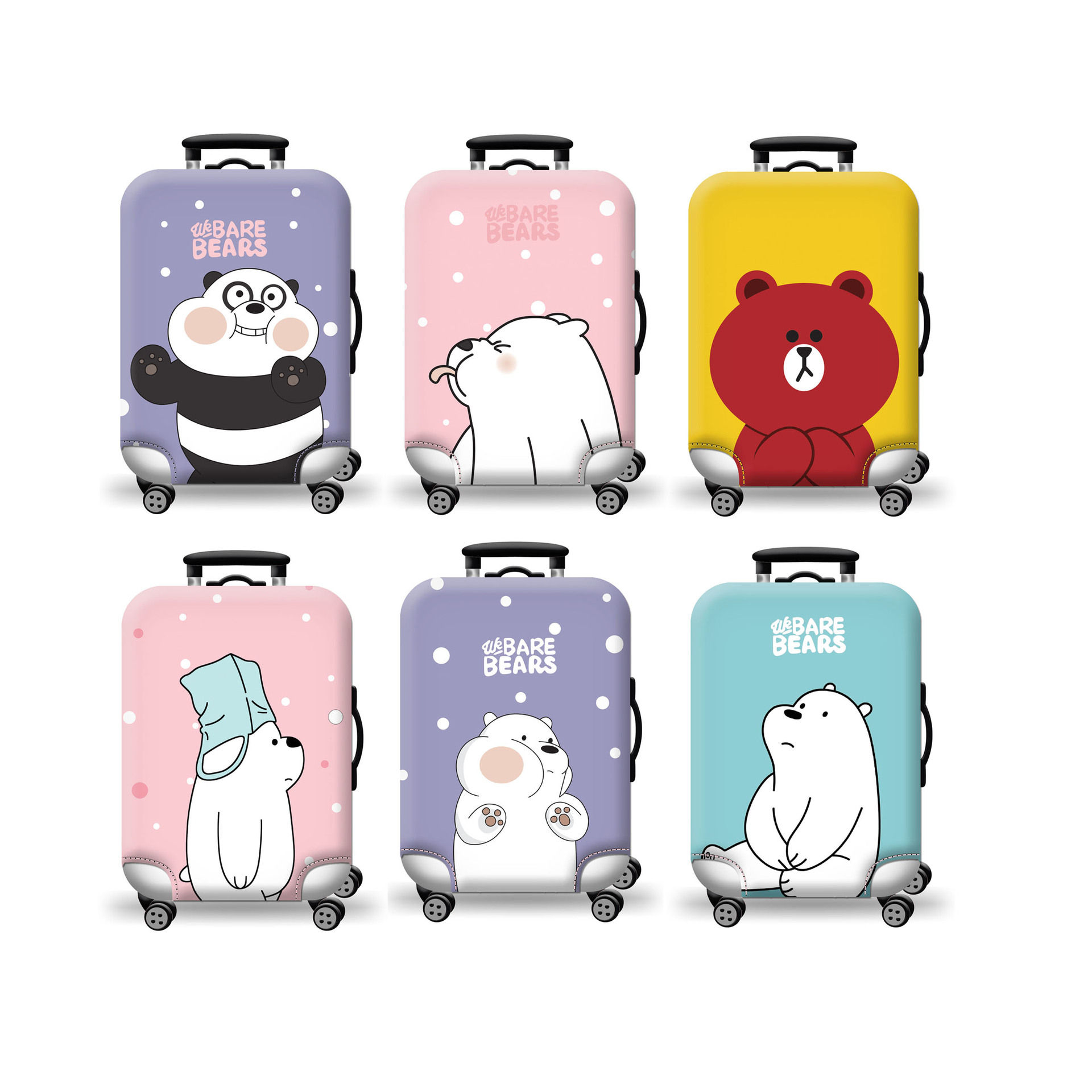 Espesado elástico trolley caso equipaje maleta caso cubierta protectora adecuado para 20/24/28/30