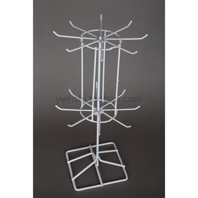 Double-layer Detachable Rotating Hanger Bracelet Rack Necklace Rack Jewelry Rack Car Accessories Display Rack Keychain Rack