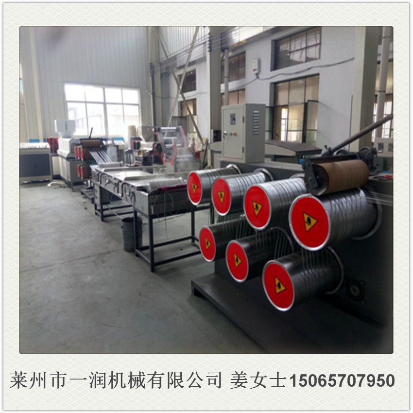 圆丝拉丝机 PPPE塑料圆丝抽丝拔丝机 养殖尼龙绳子拉丝机械设备