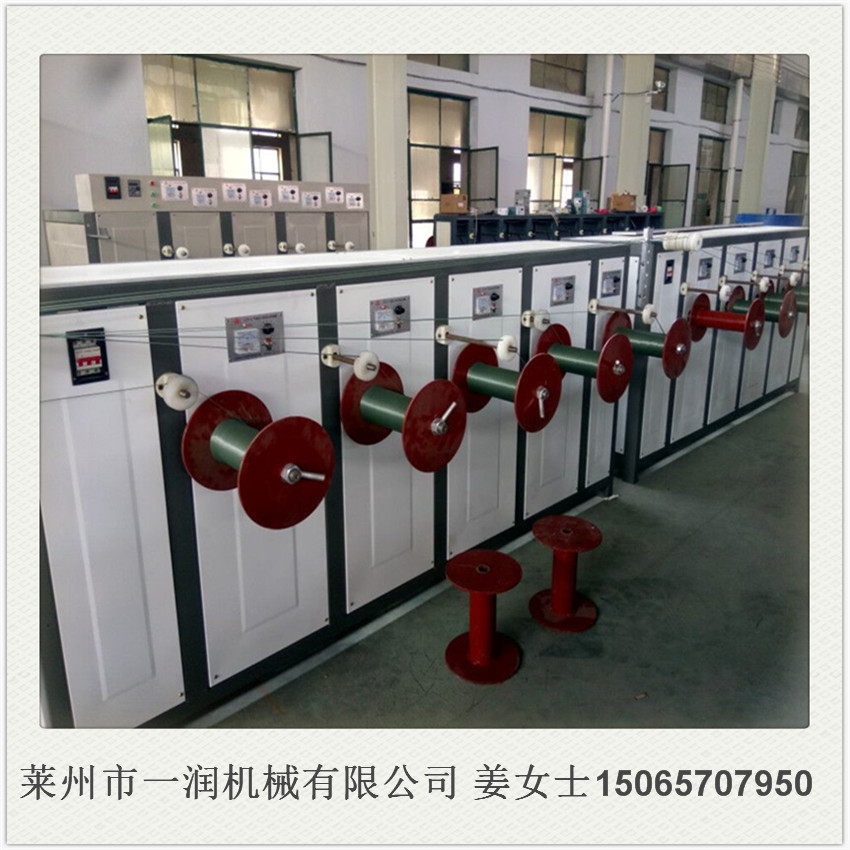 PPPE塑料圆丝拉丝机生产设备 制绳打绳用圆丝拉丝卷丝生产线机组