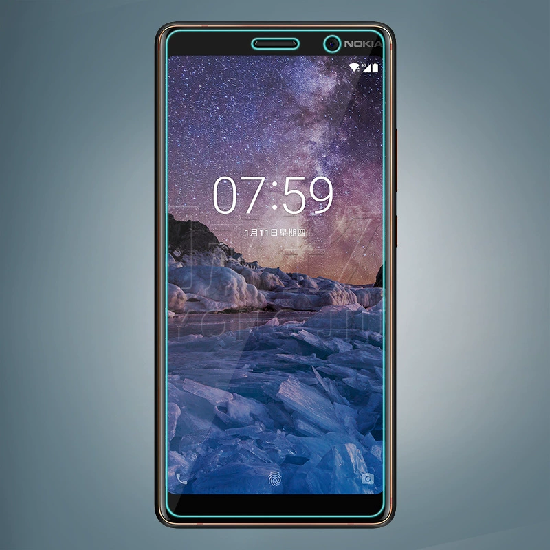 Nokia, совместимая защитная стеклянная ударопрочная защитная пленка для мобильного телефона, 7plus