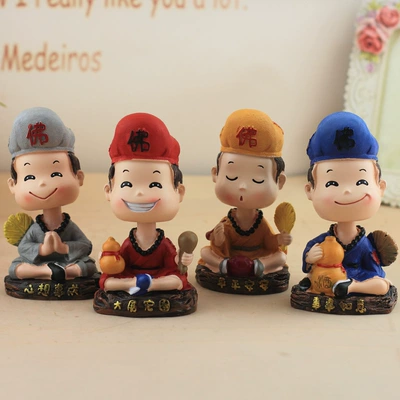 doll cute resin little — Car ornaments