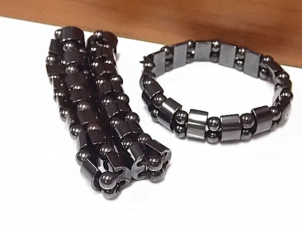 Magnetic bracelet natural stone